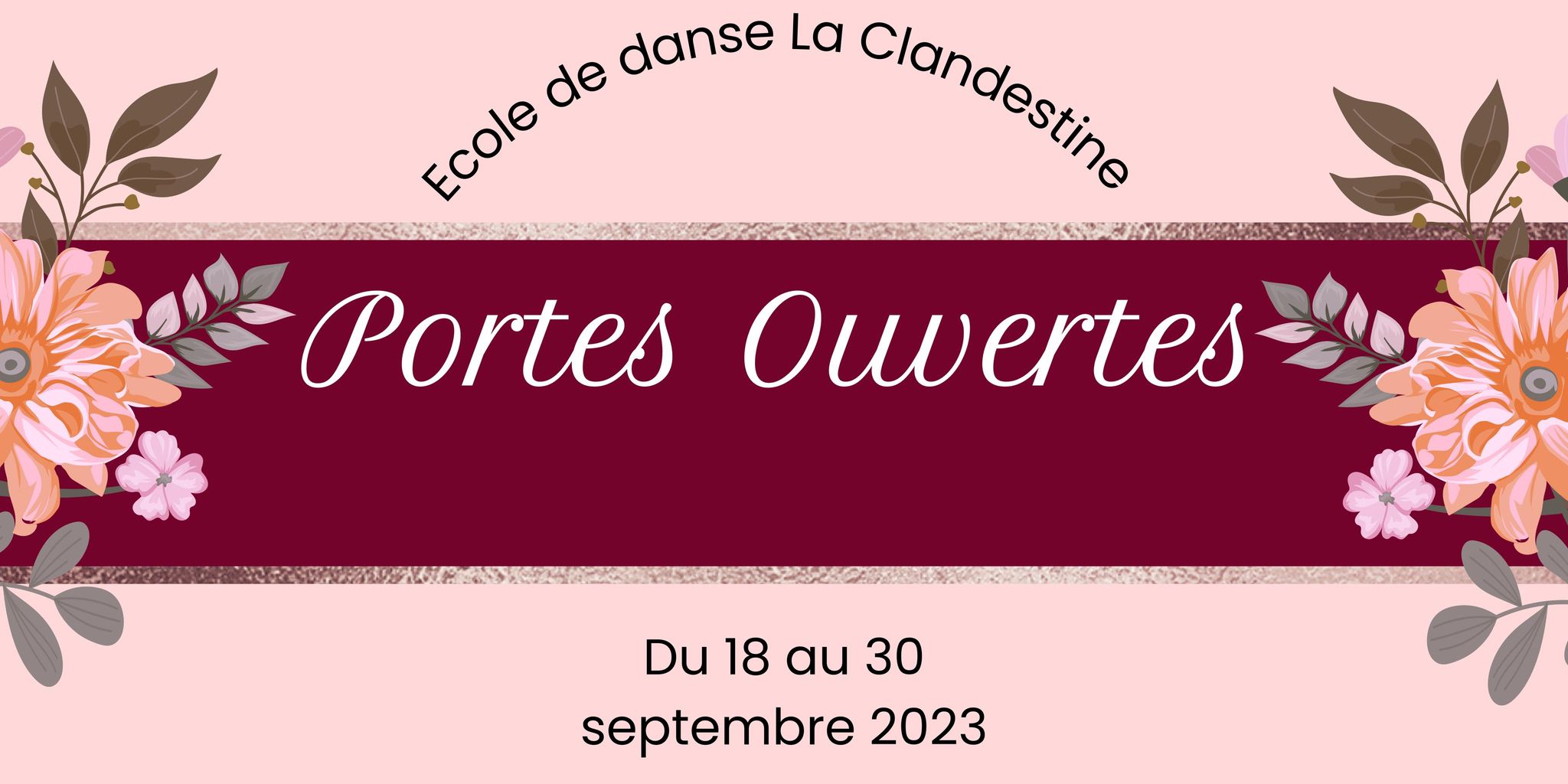 PORTES OUVERTES STRASBOURG - SAISON 2023/2024
